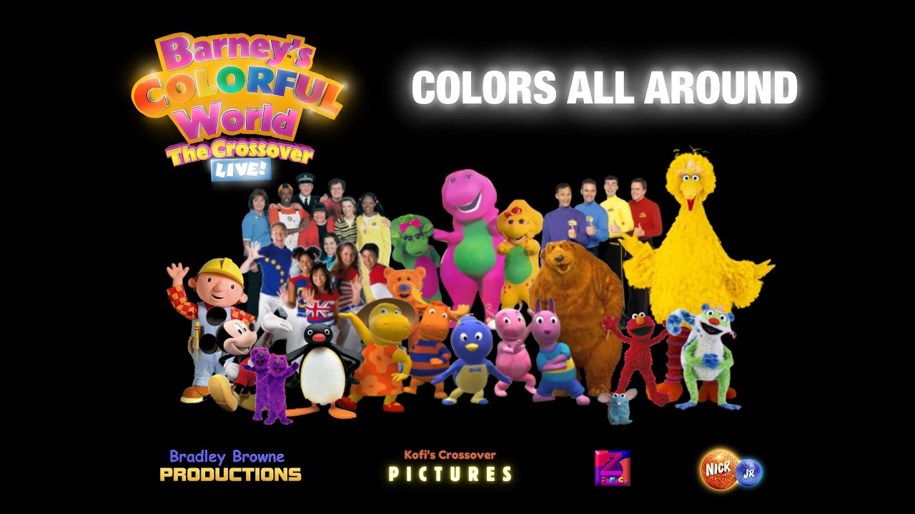 Barney: Colors All Around (Crossover Music Video)