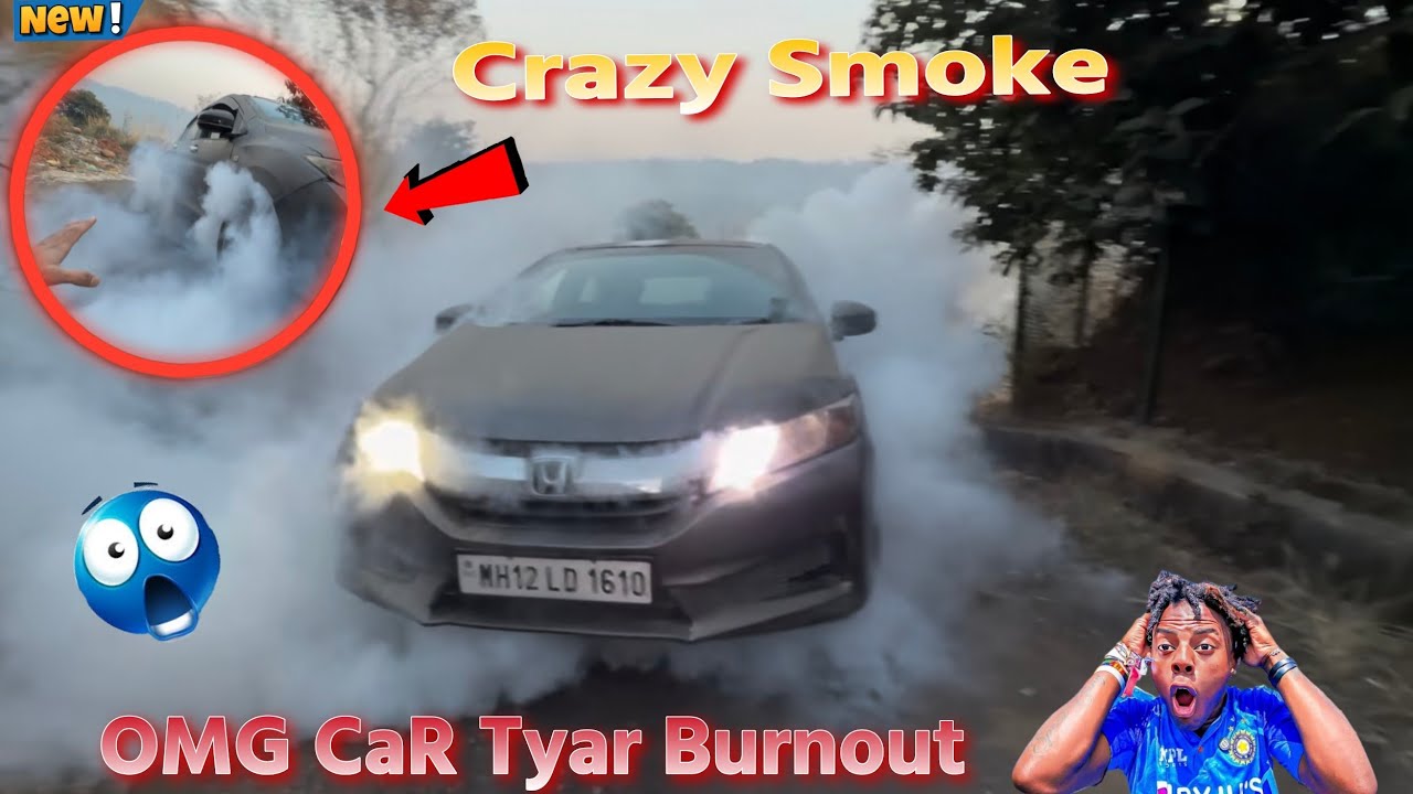 Car Burnout 🥵😱 | Extreme Smoke & Power 💨🔥 