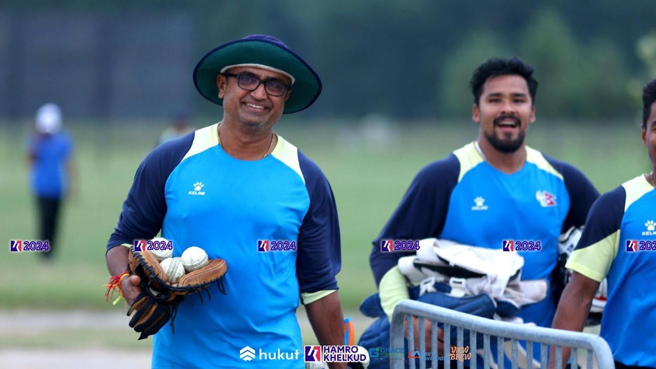 ह्युस्टनमा नेपाली राष्ट्रिय क्रिकेट टोलीको प्रशिक्षण | National Cricket Team training in Houston