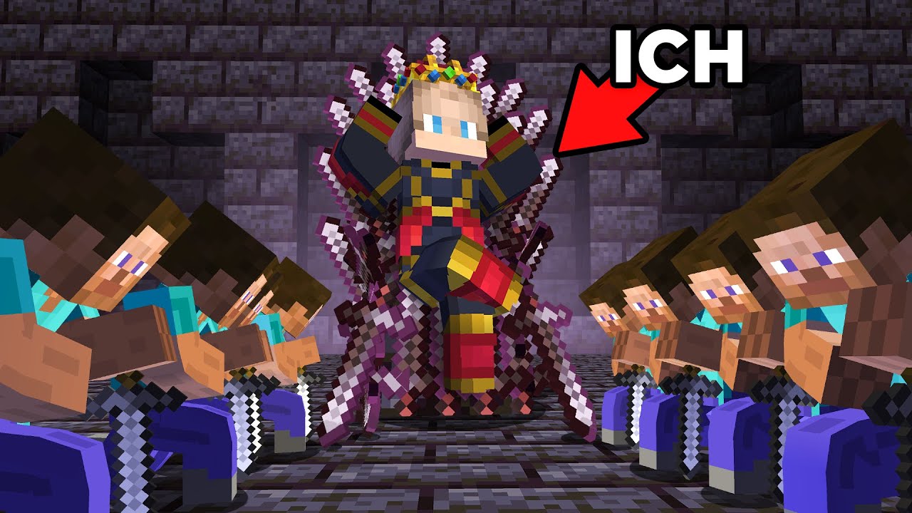 Ich wurde KÖNIG, weil ich KEINE DIAMANTEN hatte!
