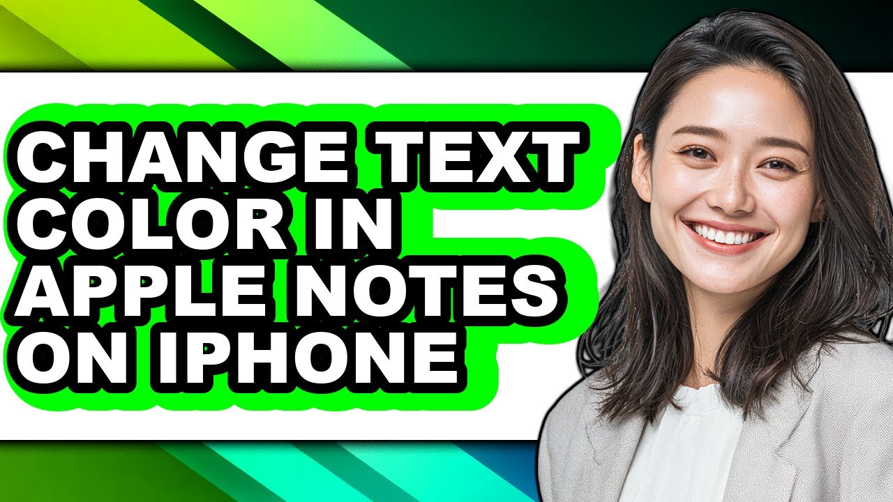 How to Change Text Color in Apple Notes on Iphone - Step by Step