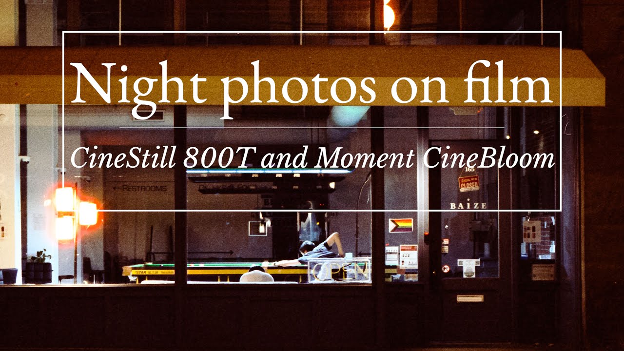 Seattle after Dark: Mamiya 6 MF and Cinestill 800T film
