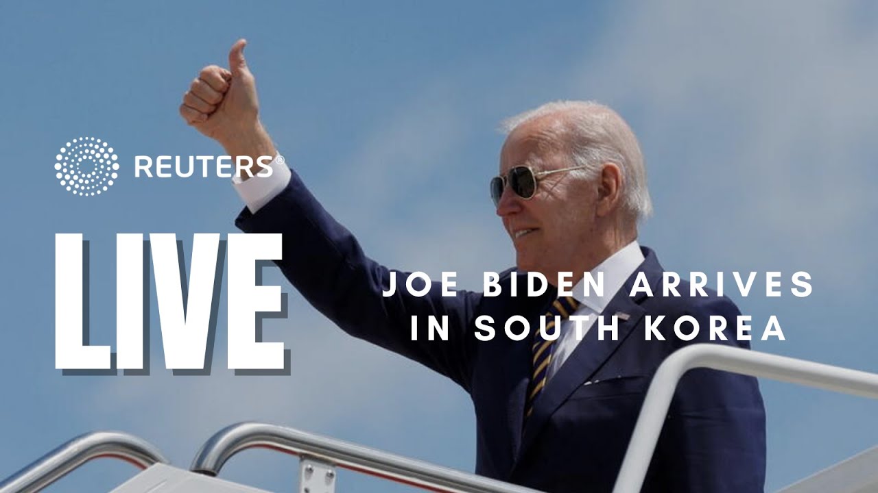 LIVE: Joe Biden arrives in South Korea
