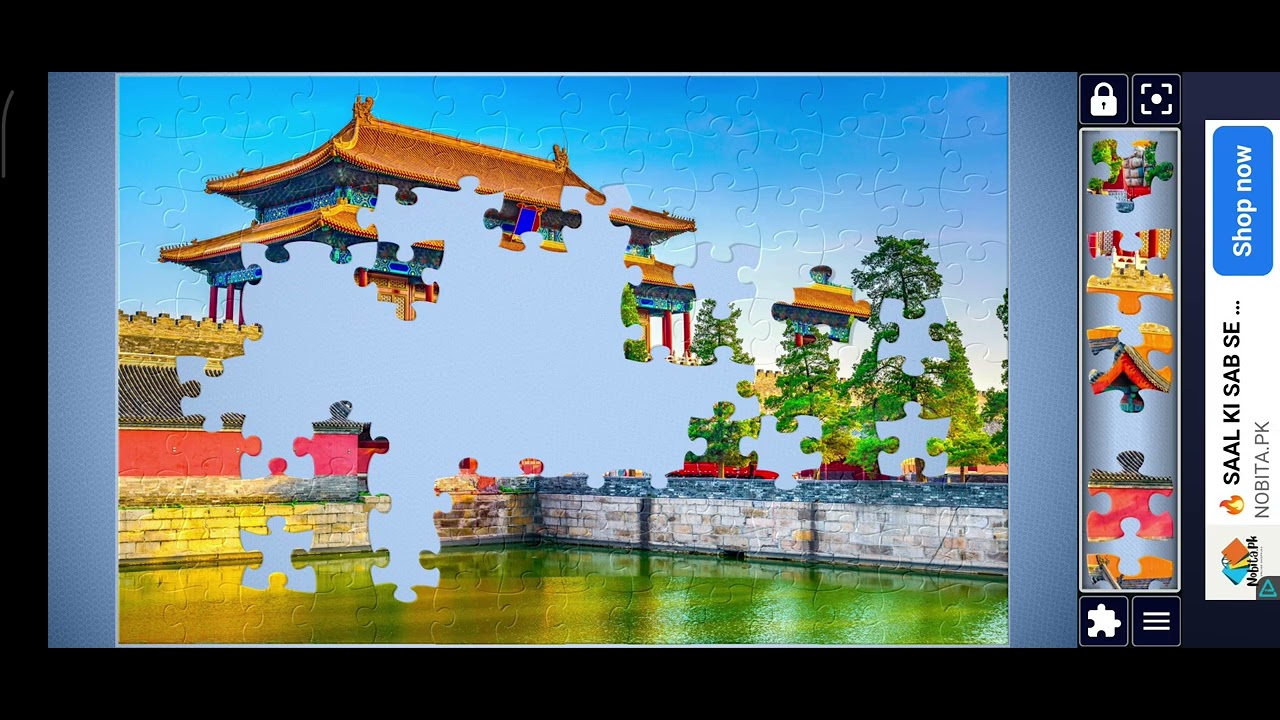 Beijing china at the forbidden city north gate🧩🧩//jigsaw puzzles craft 🧩🧩//Amazing puzzles Art 🧩🧩//