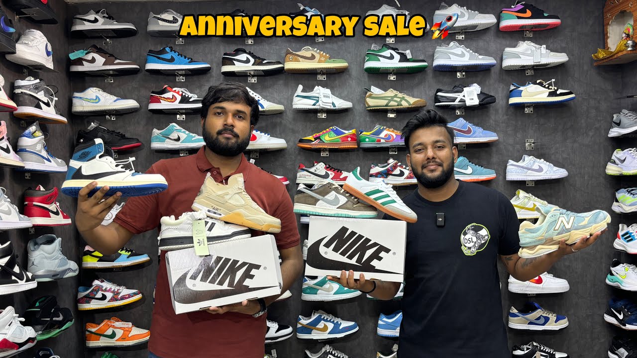 Kolkata Shoes Market | Coolkicks | Anniversary Sale | Cheapest Shoes In Kolkata | With Box 📦