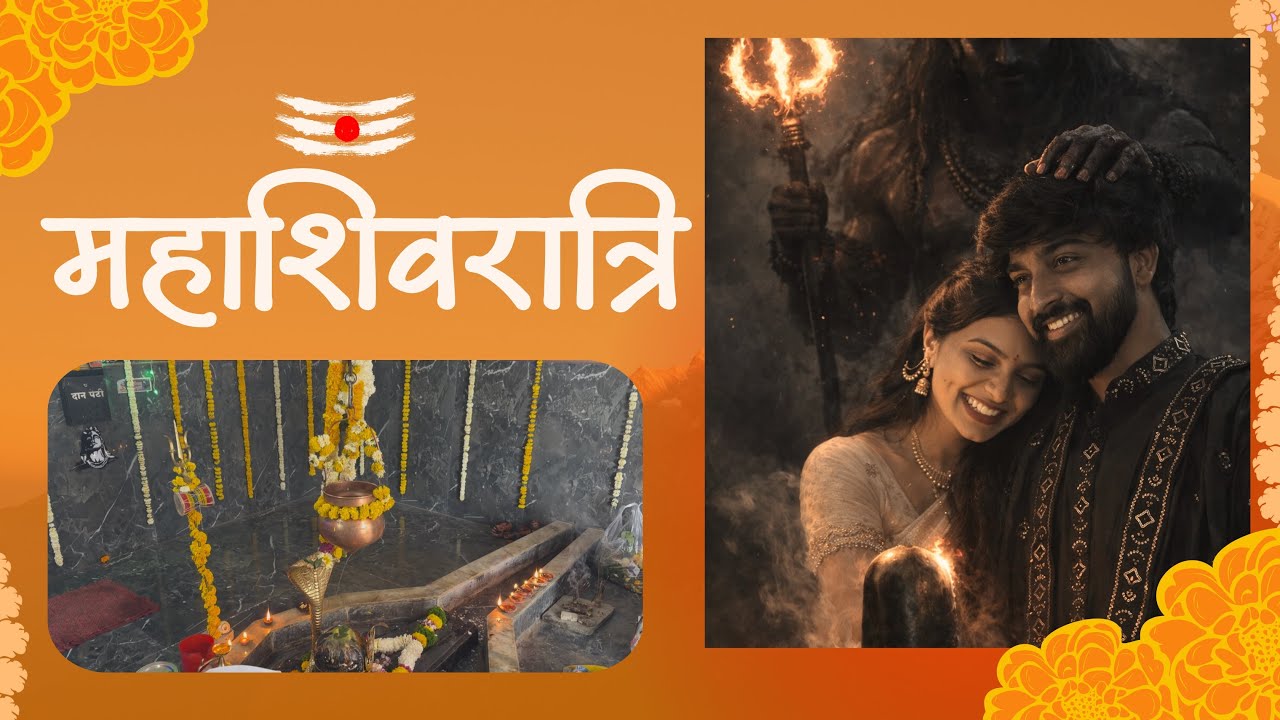 आमची शिवरात्री 2026 ❤️ | Shiv Puja, Mandir Darshan | Little Moments Together