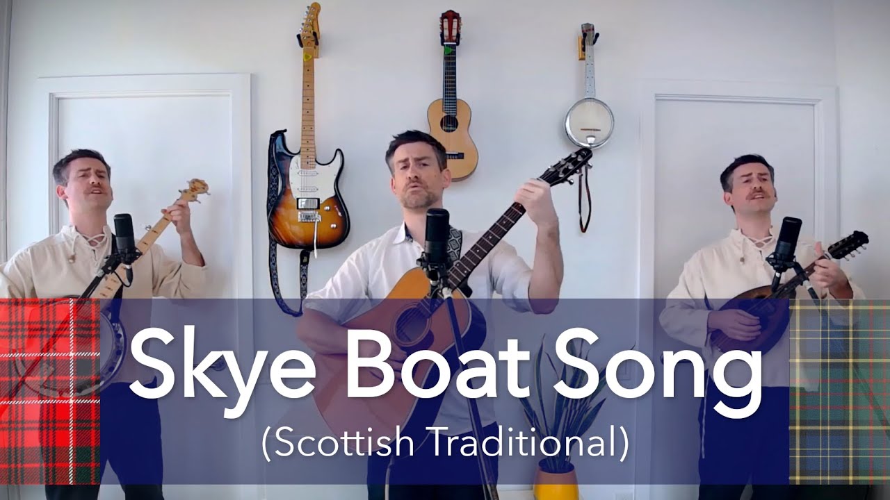 Skye Boat Song (Scottish Traditional) | 3-part BBB arrangement | Guitar Mandolin Banjo