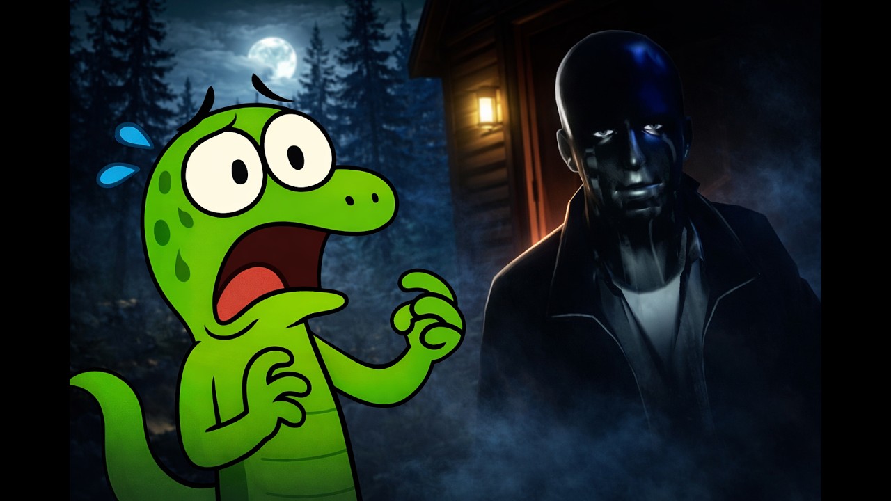 I Spent the Night Alone in a Haunted Cabin A Lonely Cabin Trip Gameplay