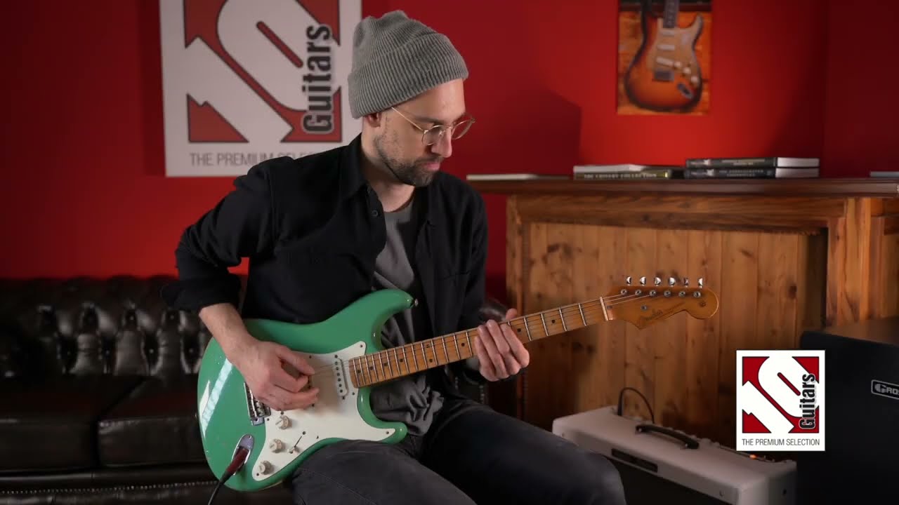 2016 Fender Stratocaster 55 Relic Masterbuilt John Cruz | Guitar Demo
