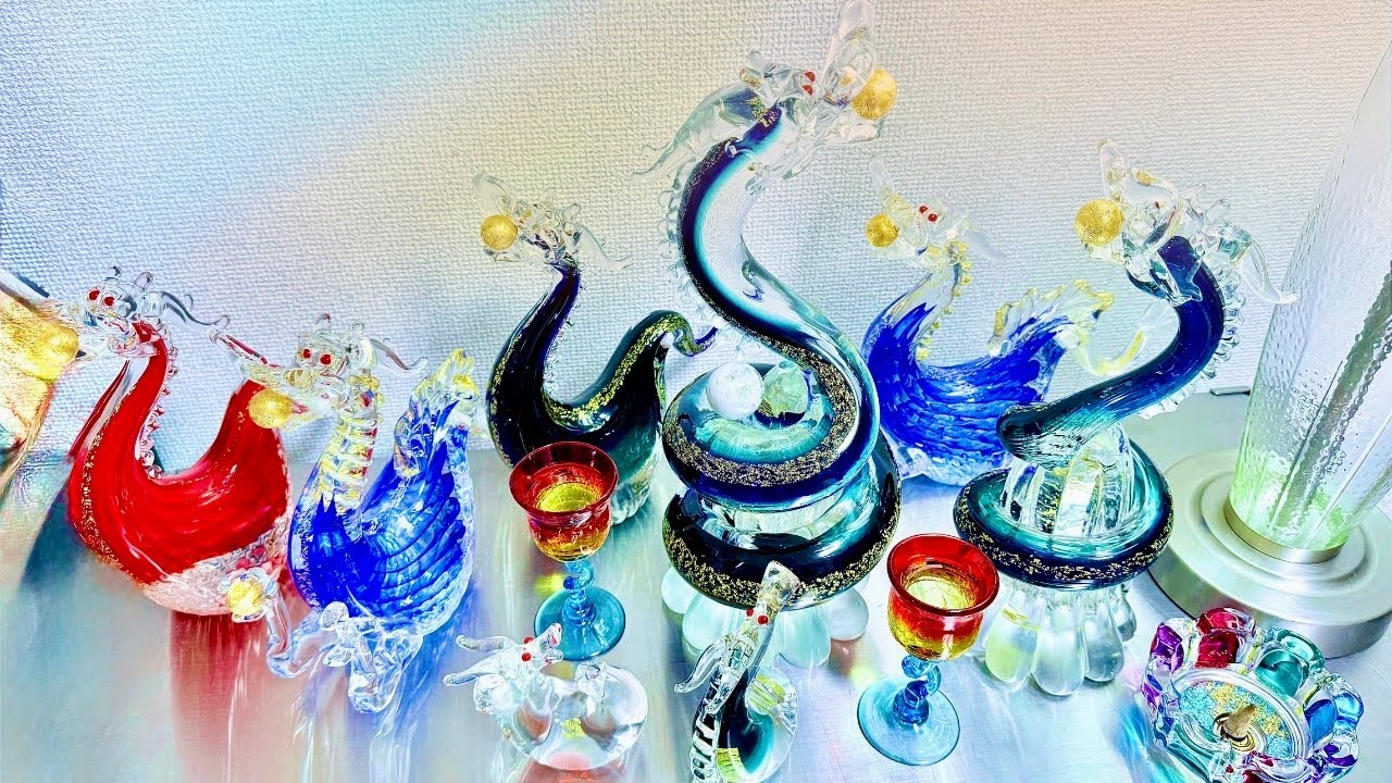 【大開運日】辰の日🐲金運最高💰ガラスの龍神さん🐉大集合🌈