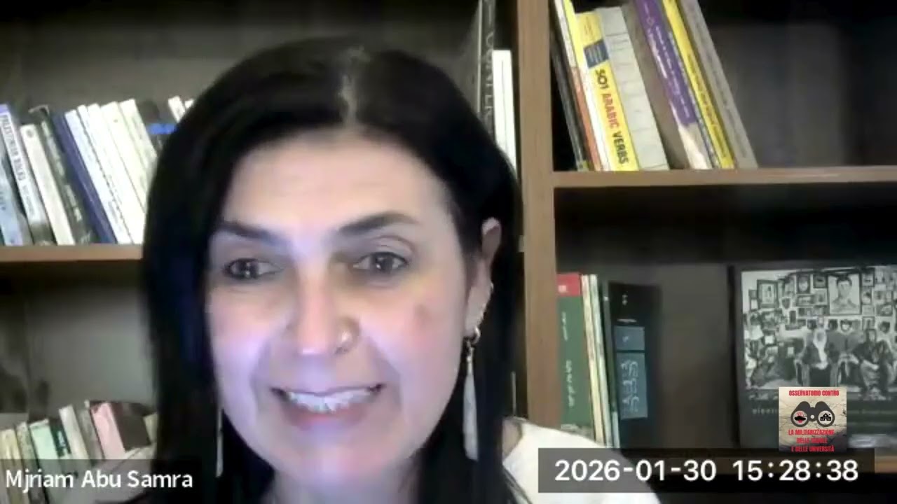 Intervento di Mjriam Abu Samra
