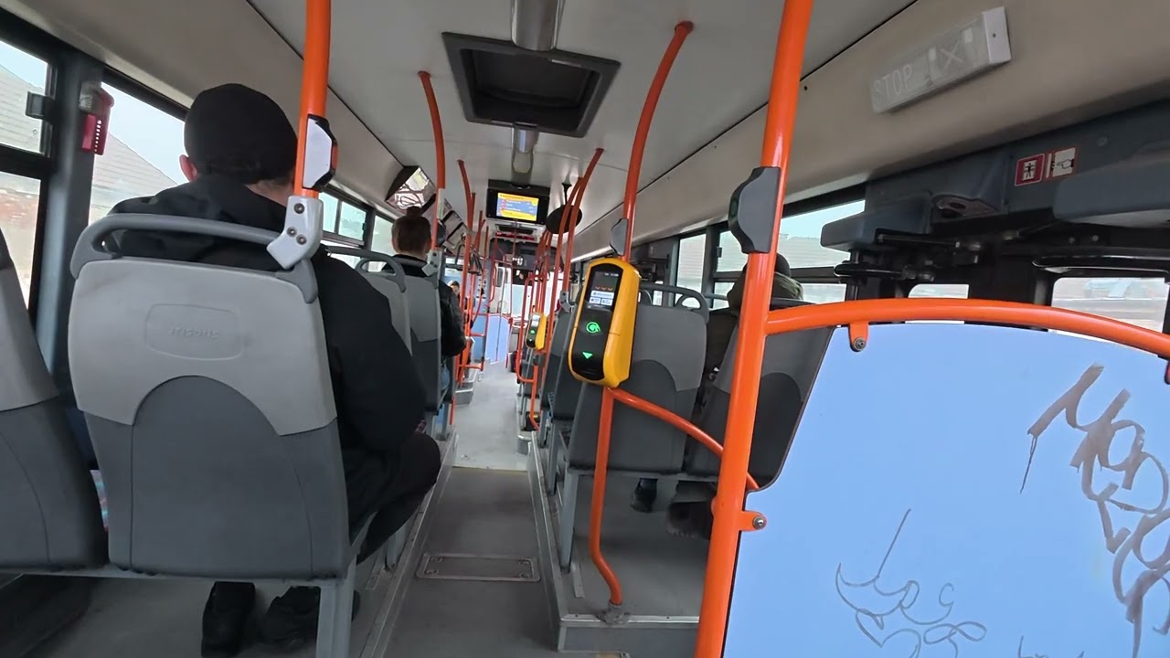 DPMB | Jízda autobusem Irisbus Crossway LE 12M ev.č. 7820 na lince 69