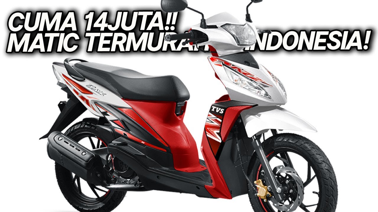 CUMA 14 JUTA! INI MOTOR MATIC TERMURAH 2023 DI INDONESIA|| TVS DAZZ