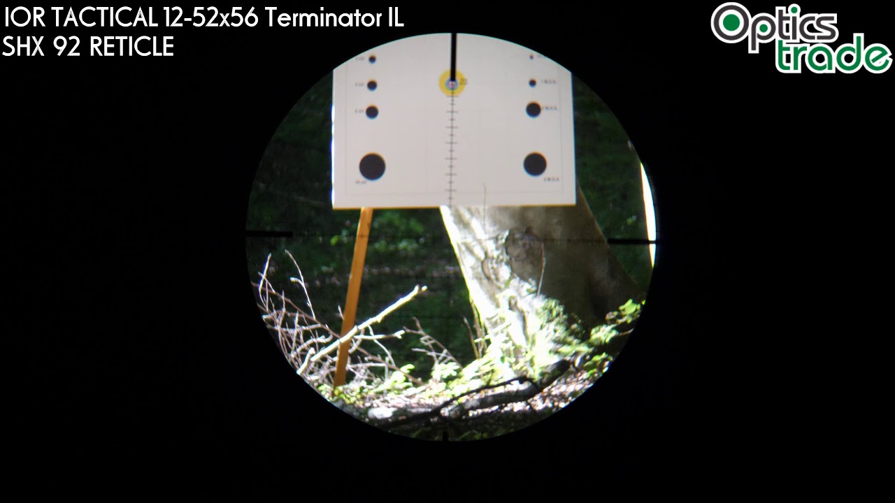 IOR Tactical 12-52x56 Terminator IL | Optics Trade Reticle Subtensions