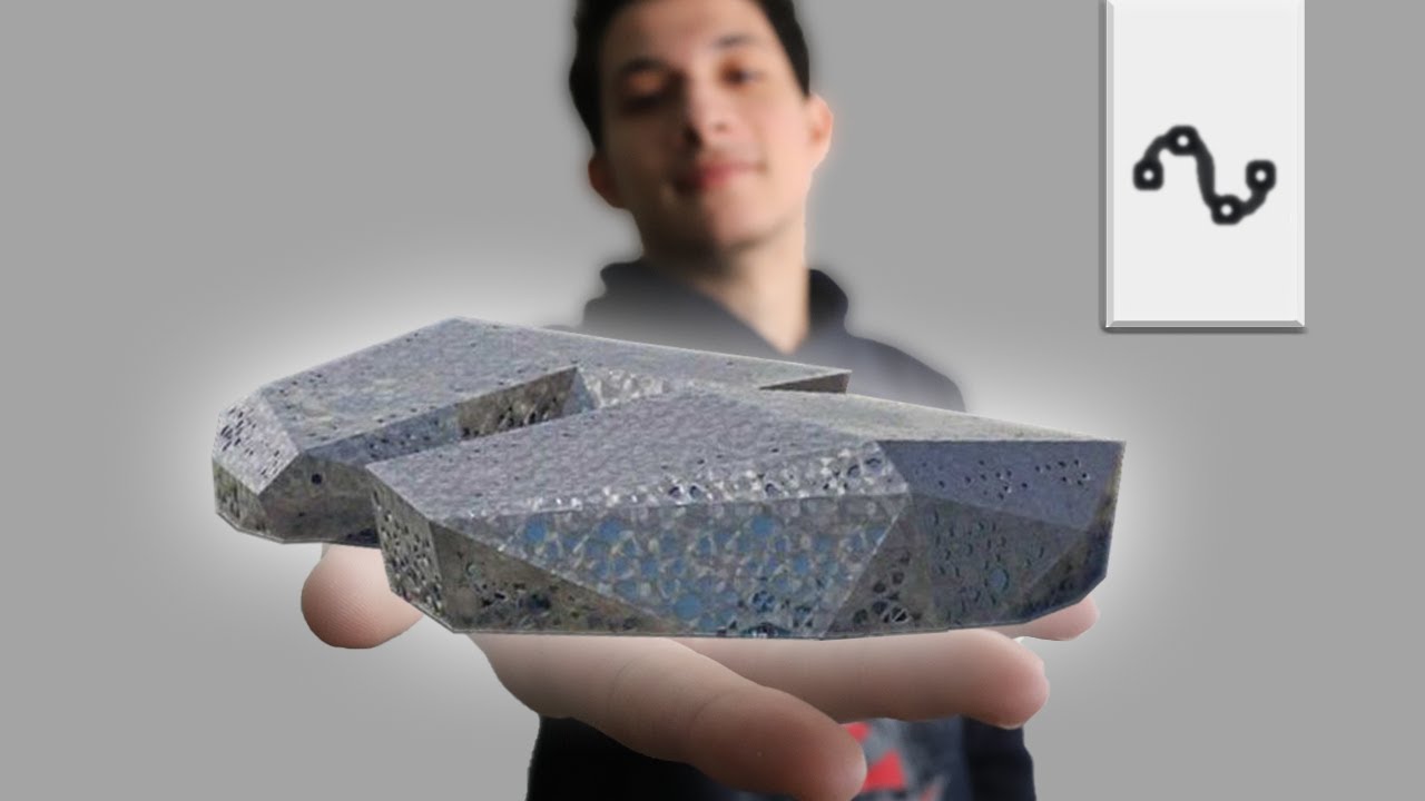 كتلة تكسيرات عبر أداة سبلاين على ريفيت | Spline in Revit