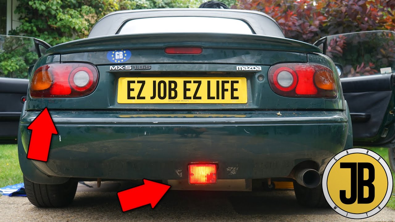 Replacing the Rear Lights on my MX-5 NA!