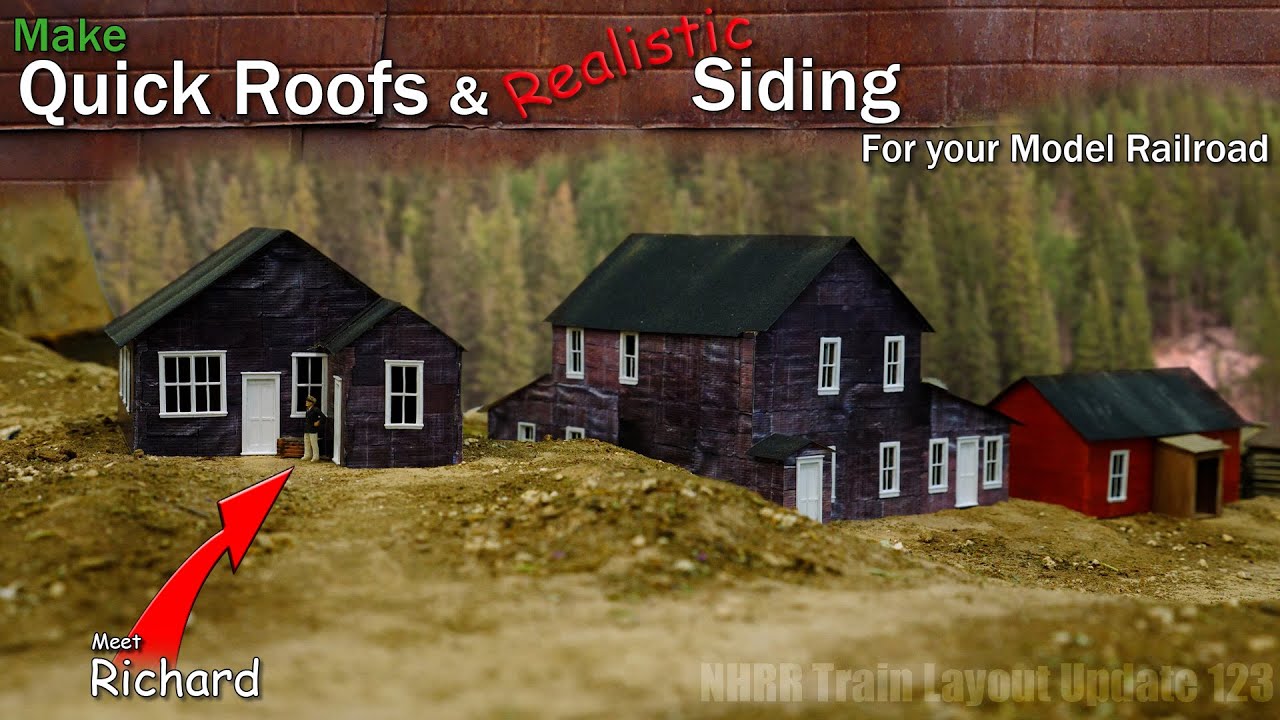 Quick way to make scratch built buildings look great! Some ideas you can try yourself.  Update 123.