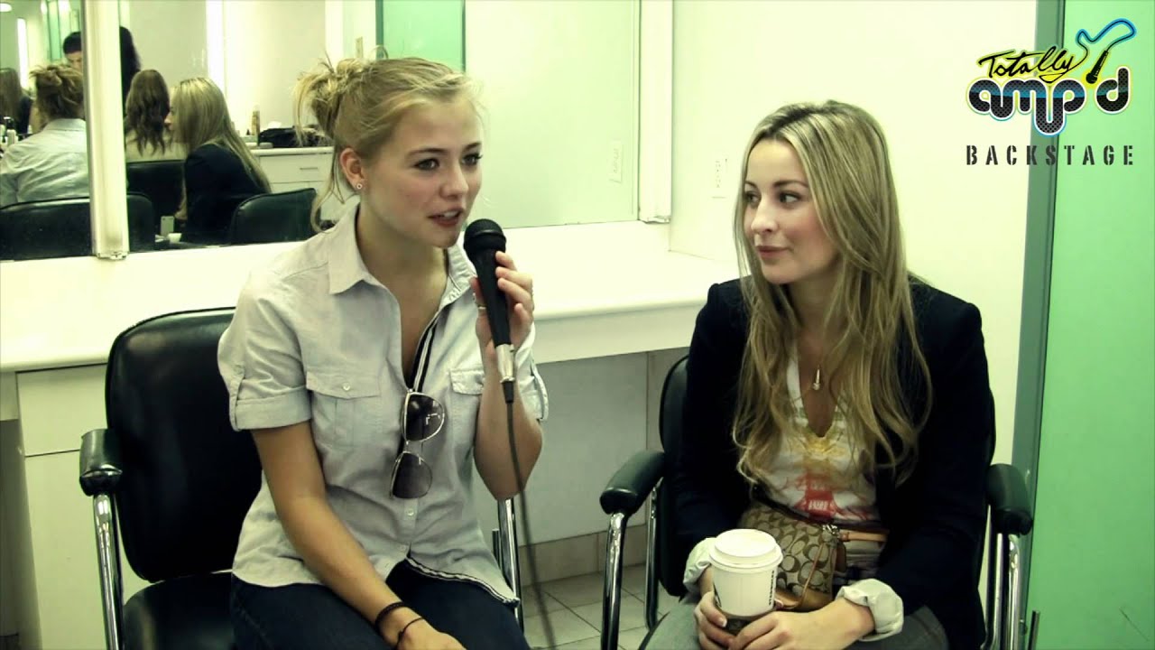 Backstage with Ashley Leggat