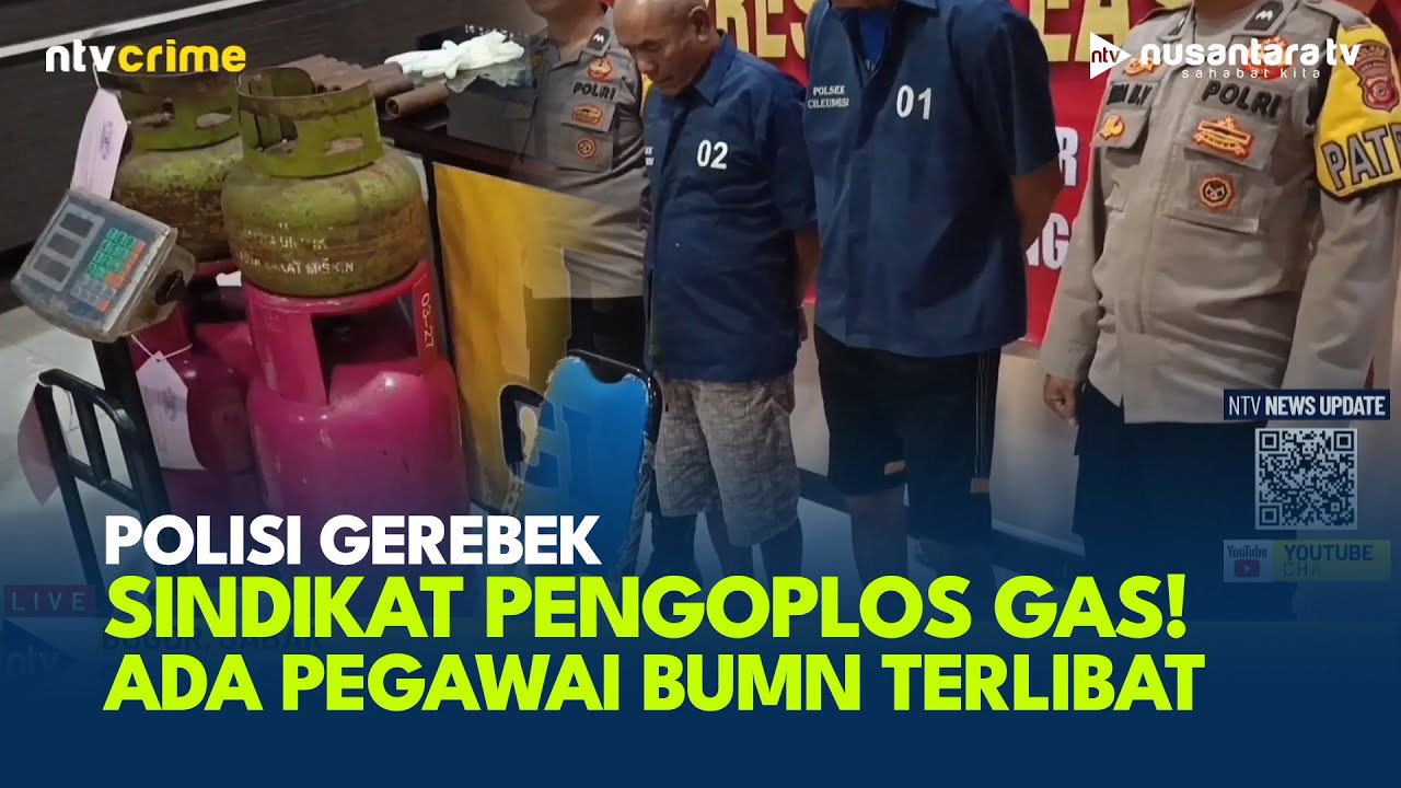 Polsek Amankan Sindikat Pengoplos Gas di Cileungsi, Satu Pegawai BUMN Terlibat | NTV CRIME