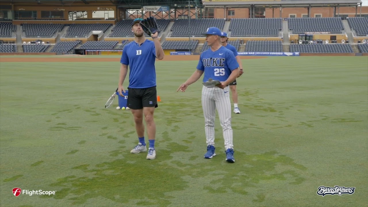 Duke's Outfield Play with Tyler Rost, Duke University (NC)