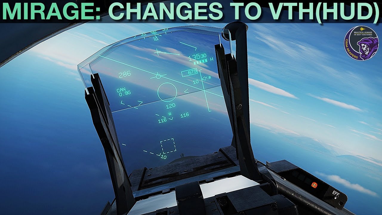 Mirage 2000C: Improvements/Changes To VTH(HUD) (Nov 2021) | DCS WORLD