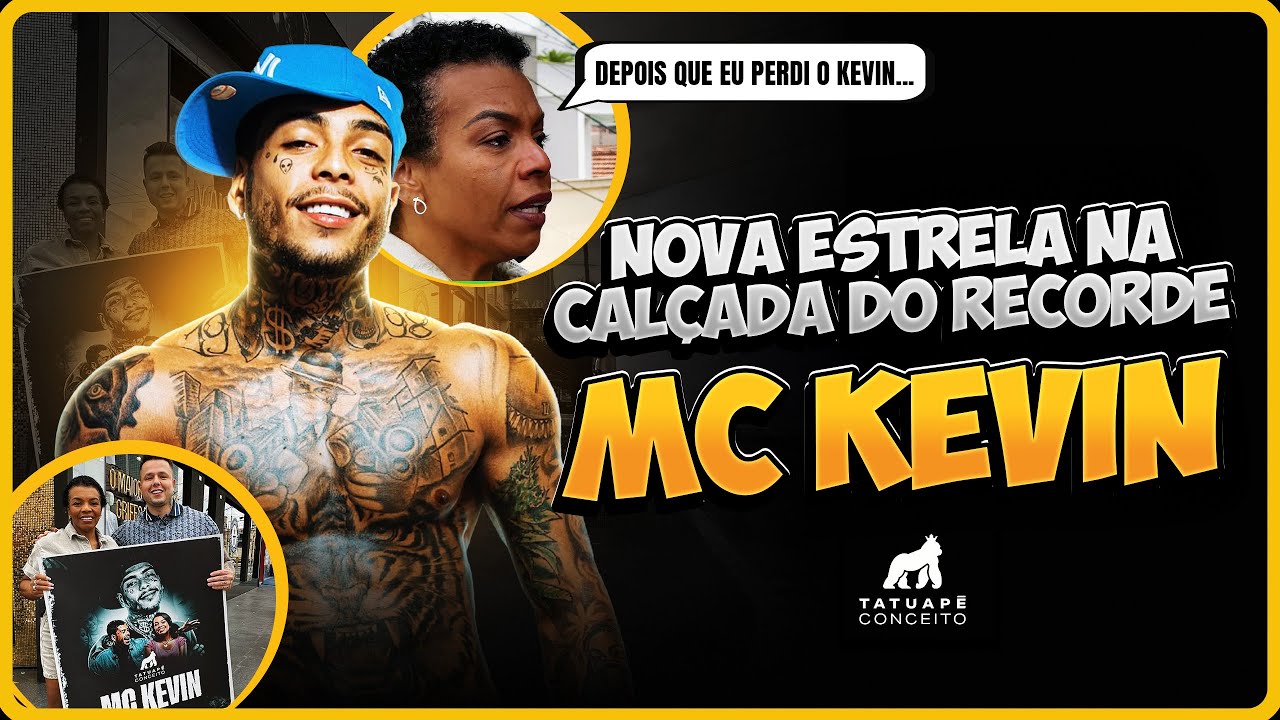 HOMENAGEM PARA O MC KEVIN, A NOVA ESTRELA NA CALÇADA DO RECORDE!