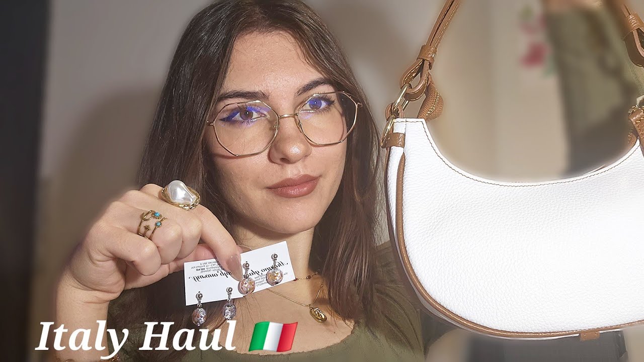 Italy Haul 🇮🇹 & Talking About My Trip ○♡○♡○ ASMR