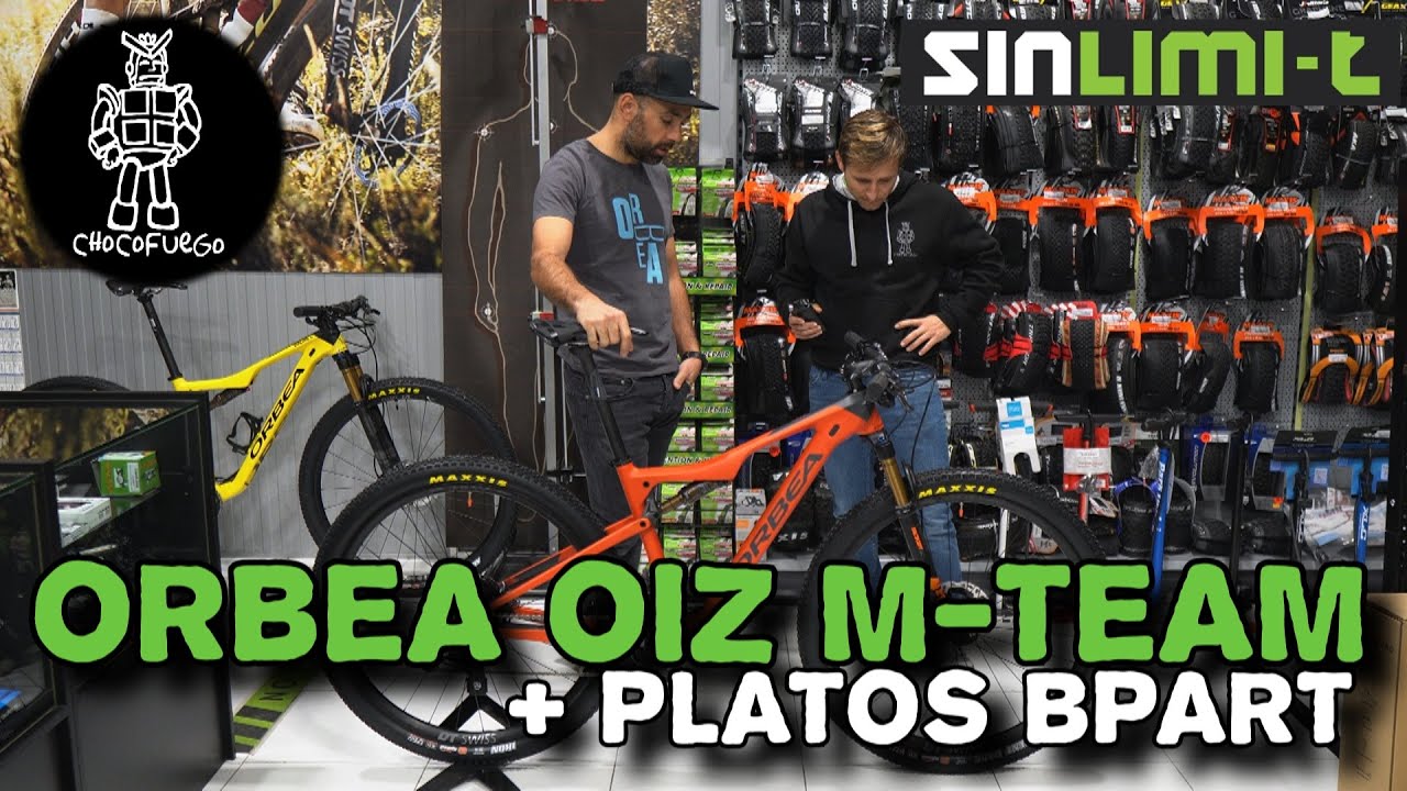Lunes en Sinlimi-T: Orbea Oiz M-Team 2020 + Platos BPart Components