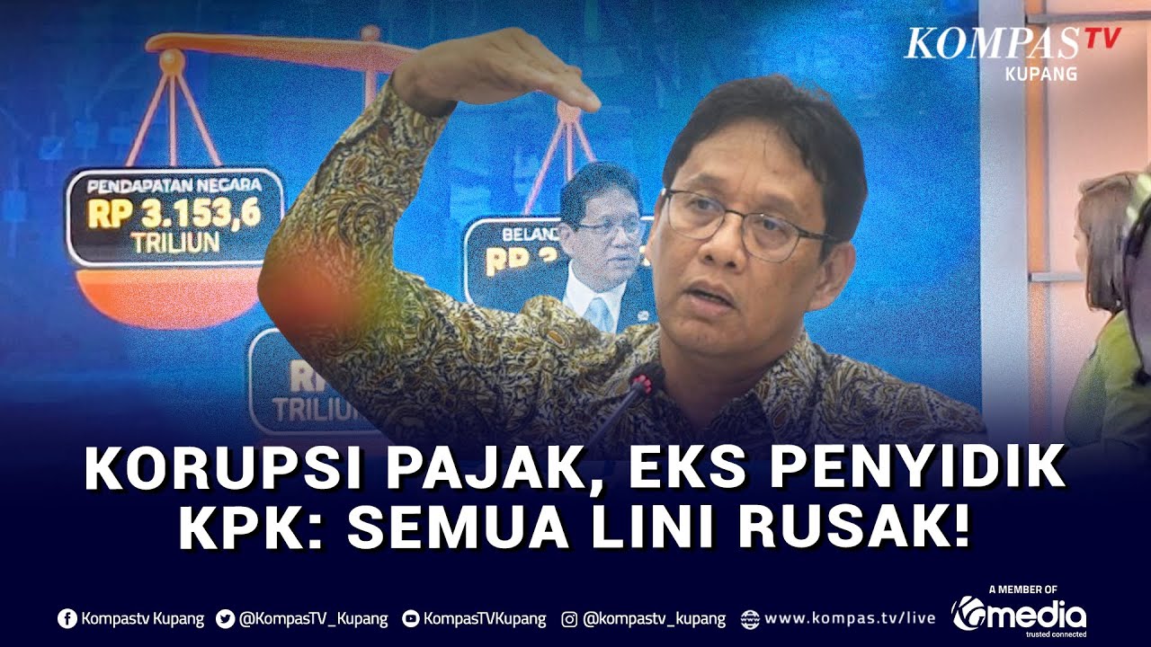 Blak-blakan! Mantan Penyidik KPK Bongkar Penyebab Korupsi Pajak Berulang