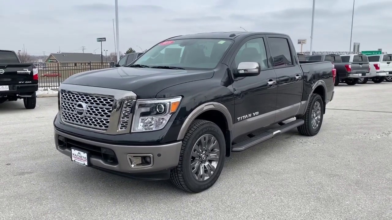 Nissan Titan Platinum Reserve 2018 года