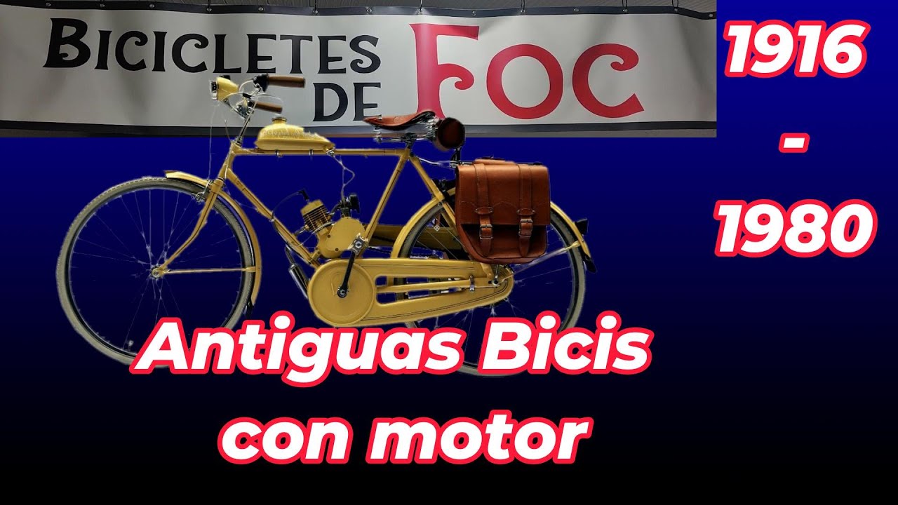 Colección ÚNICA en España 🚴 BICICLETAS antiguas con motor🛵