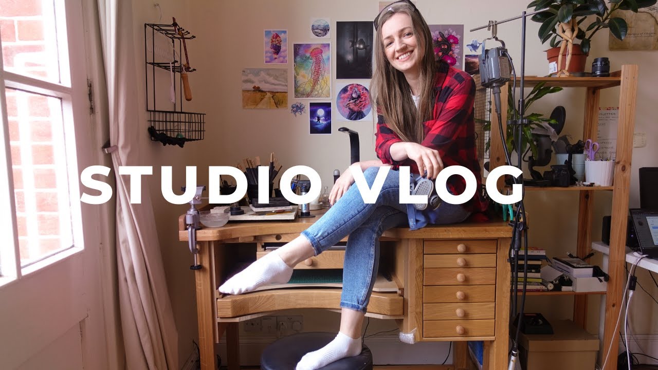 HOW I MAKE SILVER JEWELRY. Jewelry maker's week in the life! Studio vlog