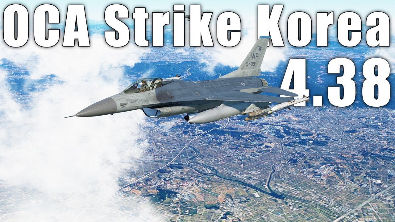 Уничтожение вражеского аэродрома в Корее — Falcon BMS 4.38