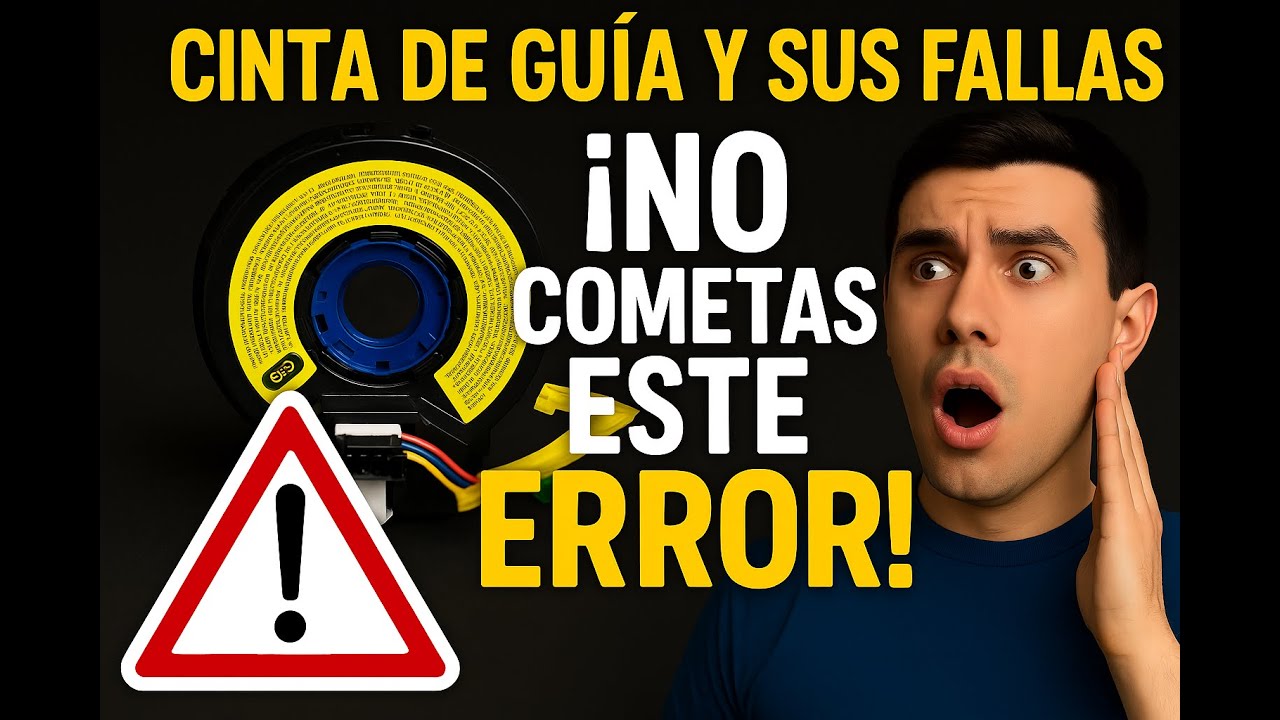Que es una Cinta de guía o Clock Spring  y sus fallas