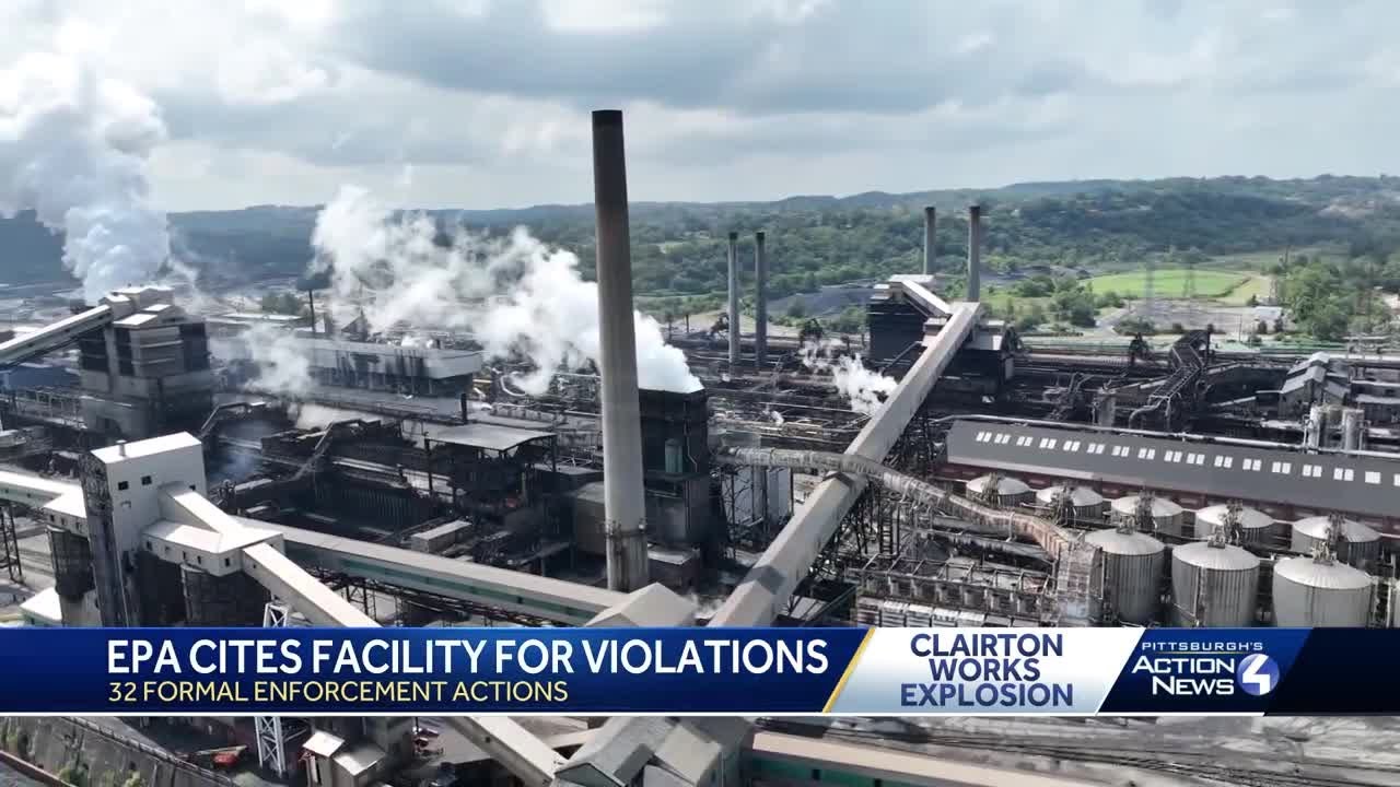 EPA cites Clairton plant for violations