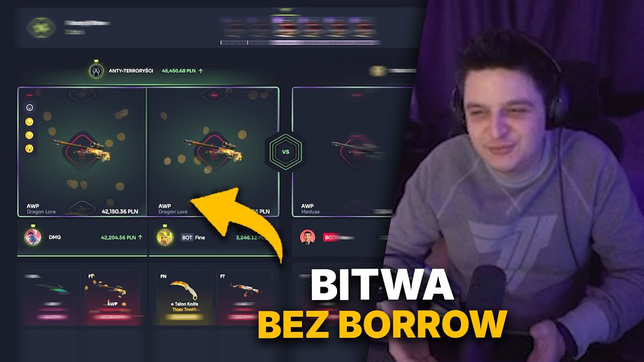 WYŁĄCZYŁEM tryb BORROW aby zagrać CHAMIDLAKA! 🔥🔥🔥