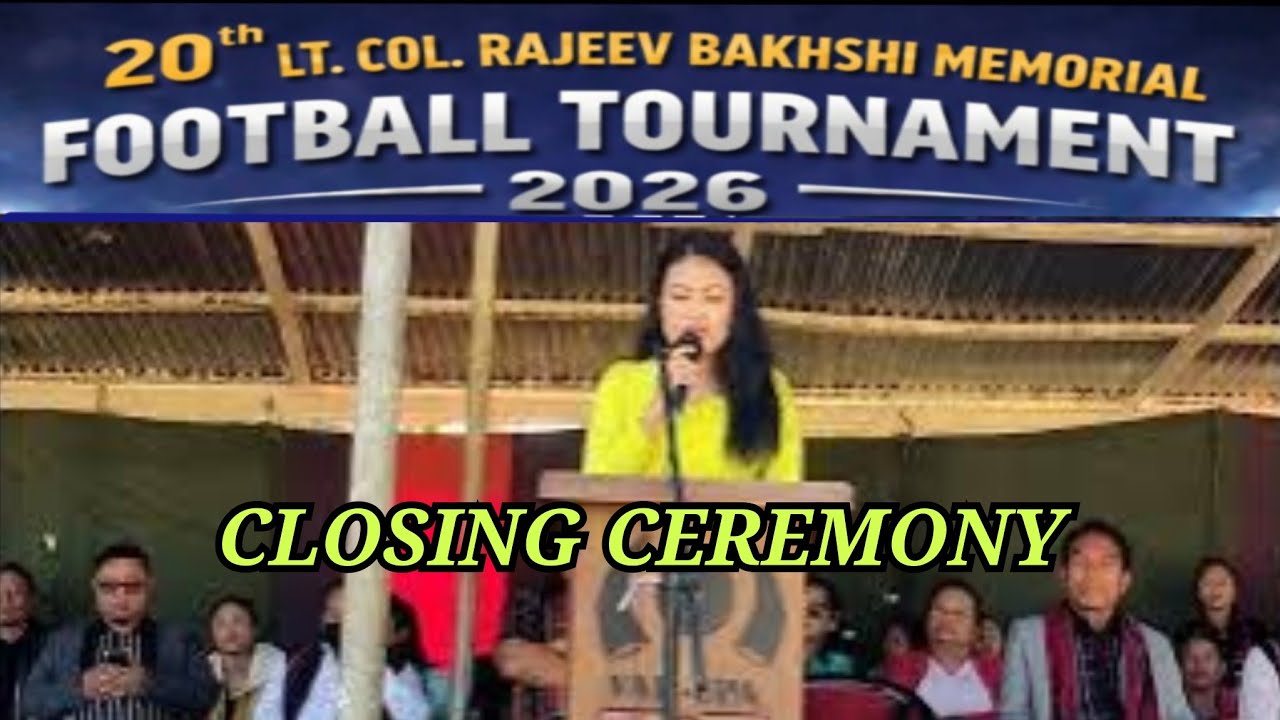 FINAL DAY programme of  Rajeev Bakshi Memorial Football Tournament 2026