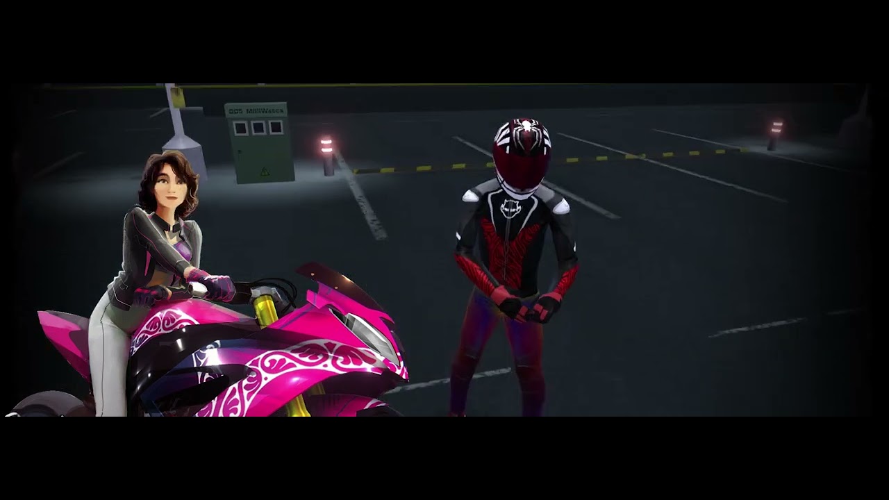 Intro  video Drift bike racing