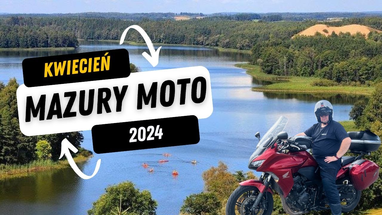 Mazury motocyklem kwiecień 2024