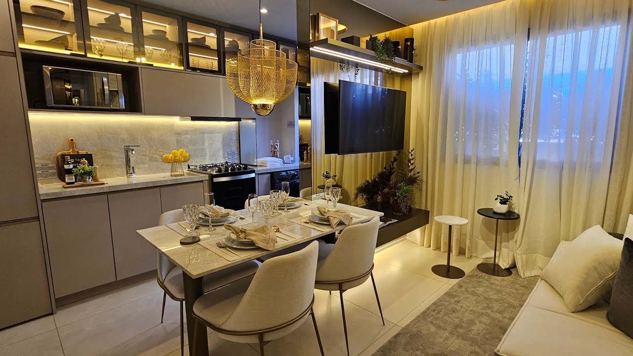Tour COMPLETO - Guedala Park Premium - 40m², 2 Dorms à apenas 900m do Metrô São Paulo Morumbi