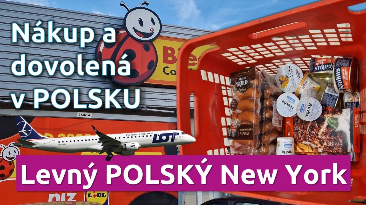 Nákupy v POLSKU a dovolená | Luxusní hotel a TOP kebab? VLOG | BEZ LEPKU