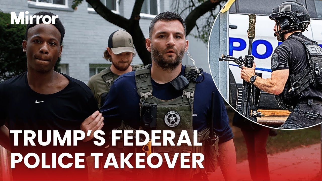 Trump’s federal law-enforcement crackdown ripples through DC neighbourhoods