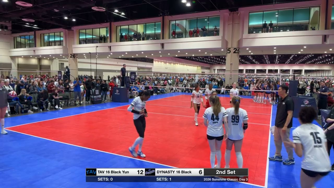 2026 Sunshine Classic Day 3: TAV 16 Black Yun vs. Dynasty 16 Black Set 2