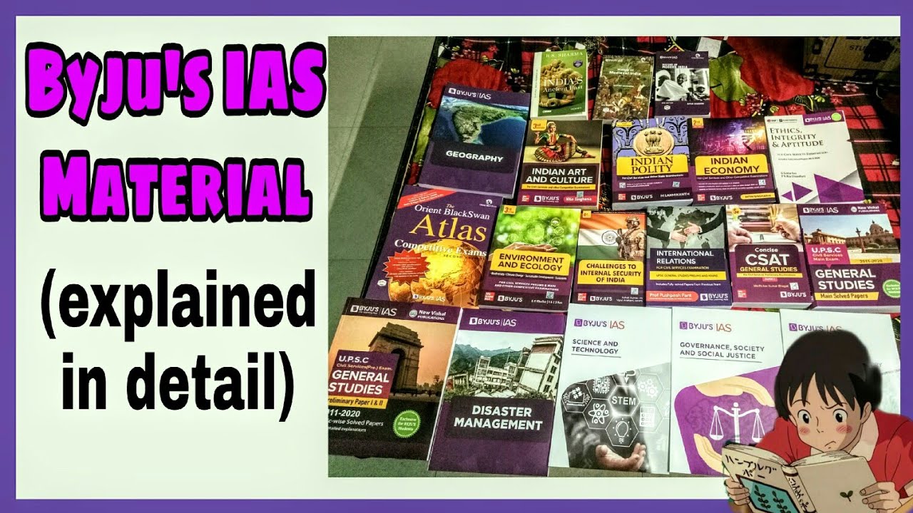 BYJU'S IAS 2022 Study Material in Detail || #UPSC #IAS