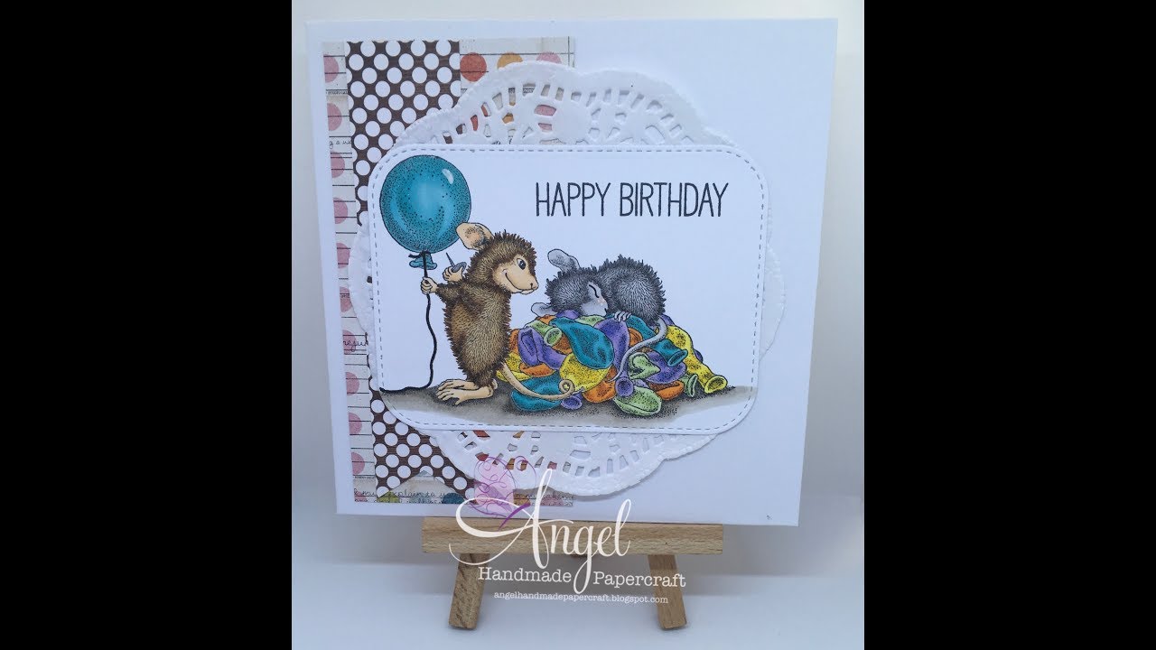 Stampendous House Mouse Designs - Copic Colouring Only