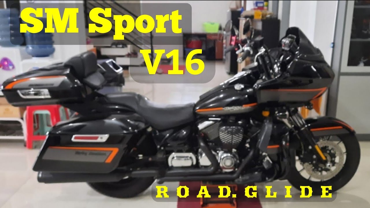 MODIFIKASI SM SPORT V16 ROAD GLIDE. ( REVIEW ).    (SOLD OUT)