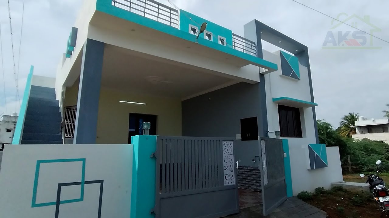 North Facing 2BHK Compact House for Sale in Krishnapuram, Tirunelveli - AKS Real Estate