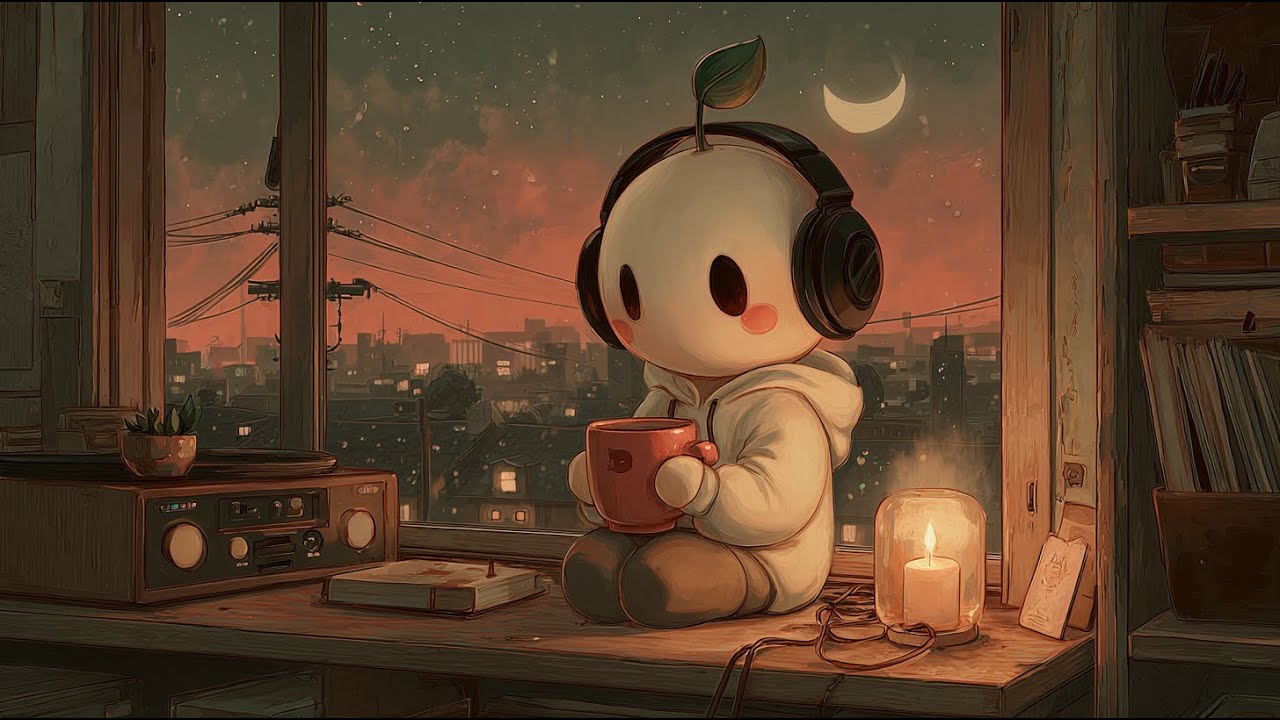 Lo-Fi Chill ☕ Cozy Night Beats for Study, Focus & Finals Week | Cute Lofi Music