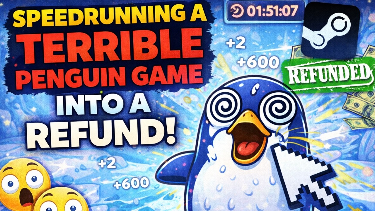 This Is Just Clicking a Penguin… So I 100%’d It and Refunded It