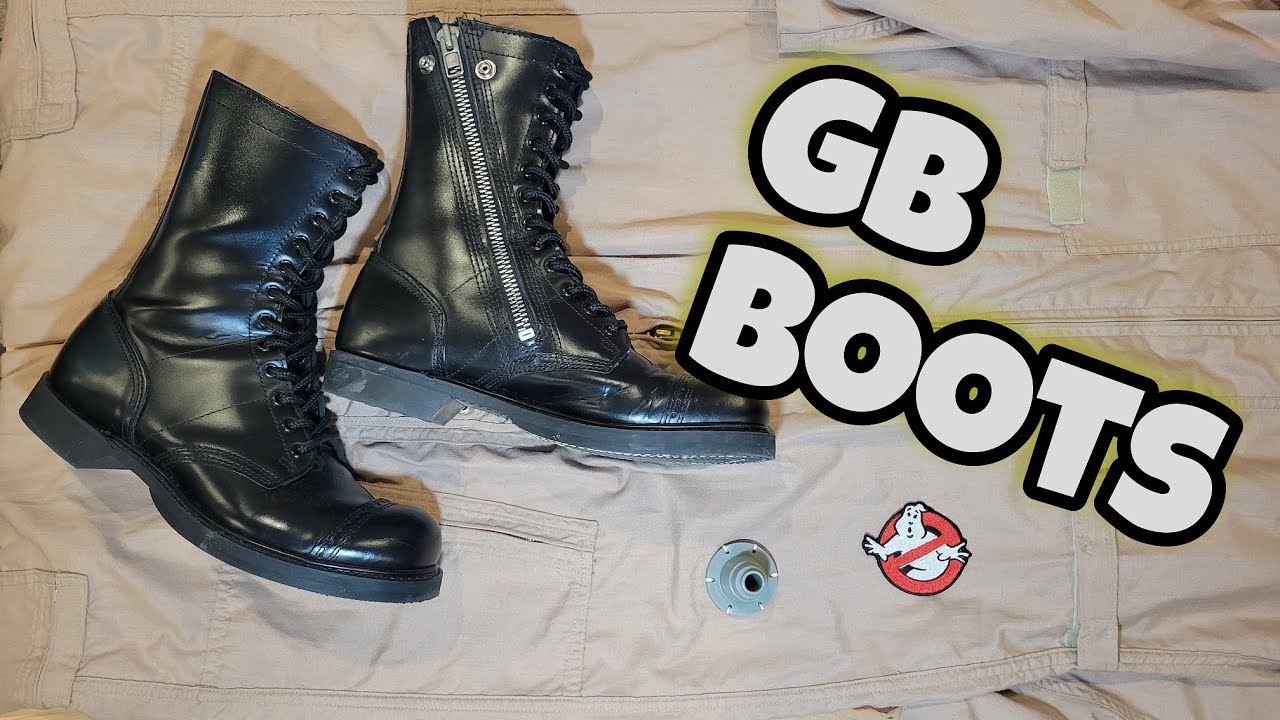 Ghostbusters Uniform Boots for an Authentic Costume Using Corcoran Jump Boots